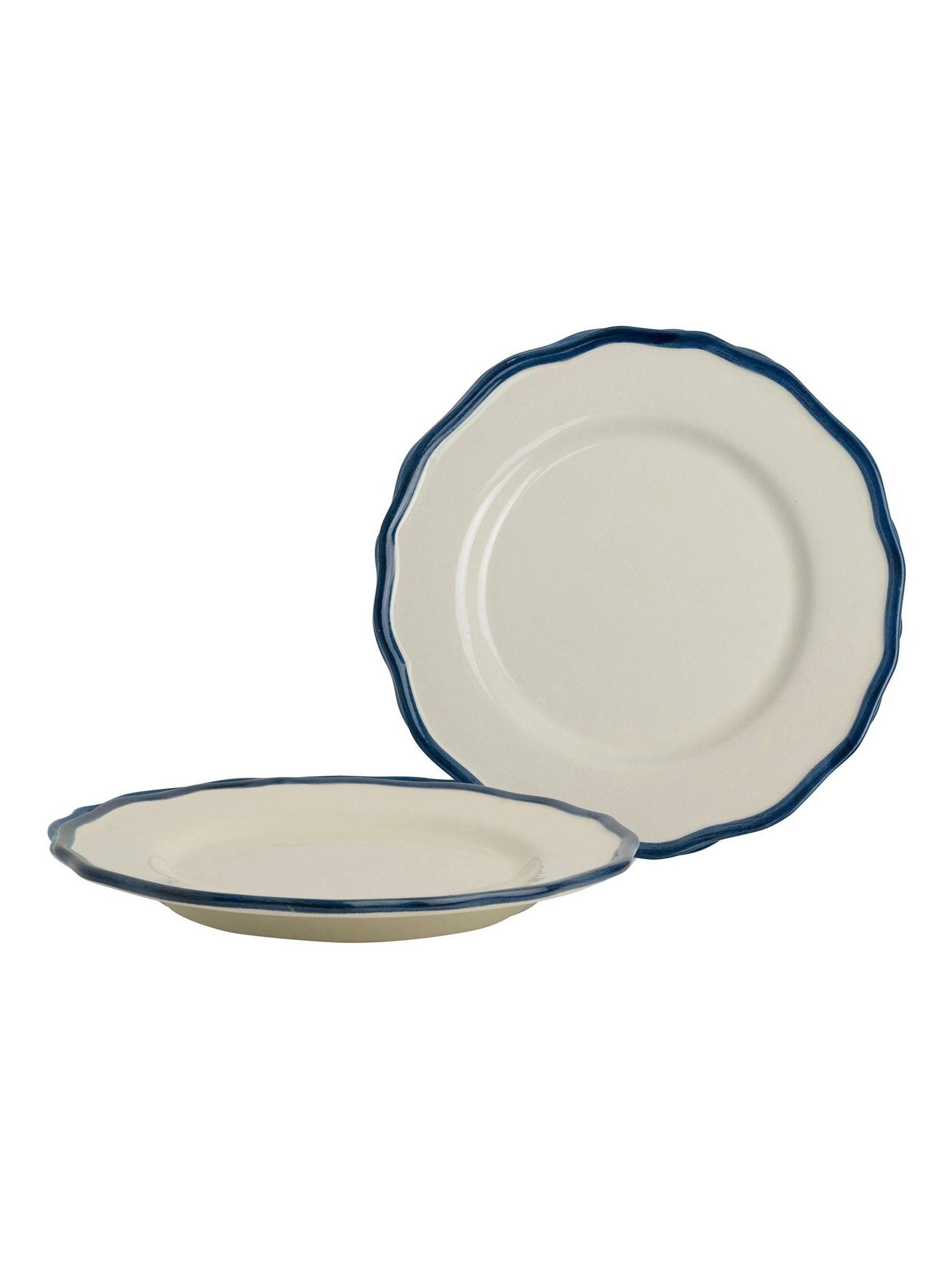 Laura Ashley blue Hedingham 21cm side plates, UK version