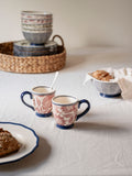 Laura Ashley Green Hedingham Earthenware Mugs 21cl Set of 2
