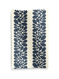 Orla Kiely navy stripe cotton roman blind - British product