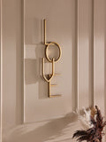 Gold LOVE Word Metal Wall Plaque
