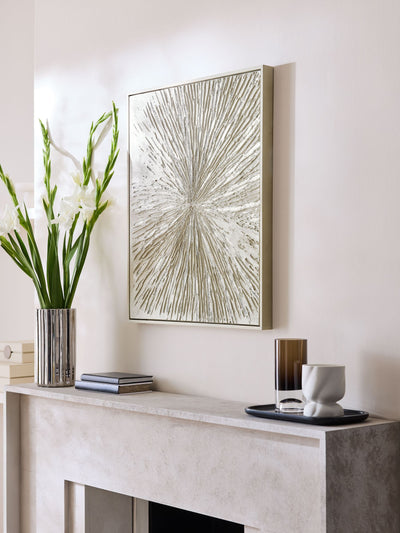 Next Sosandar Natural Textured Abstract Wall Art- Buy online at McGrocer