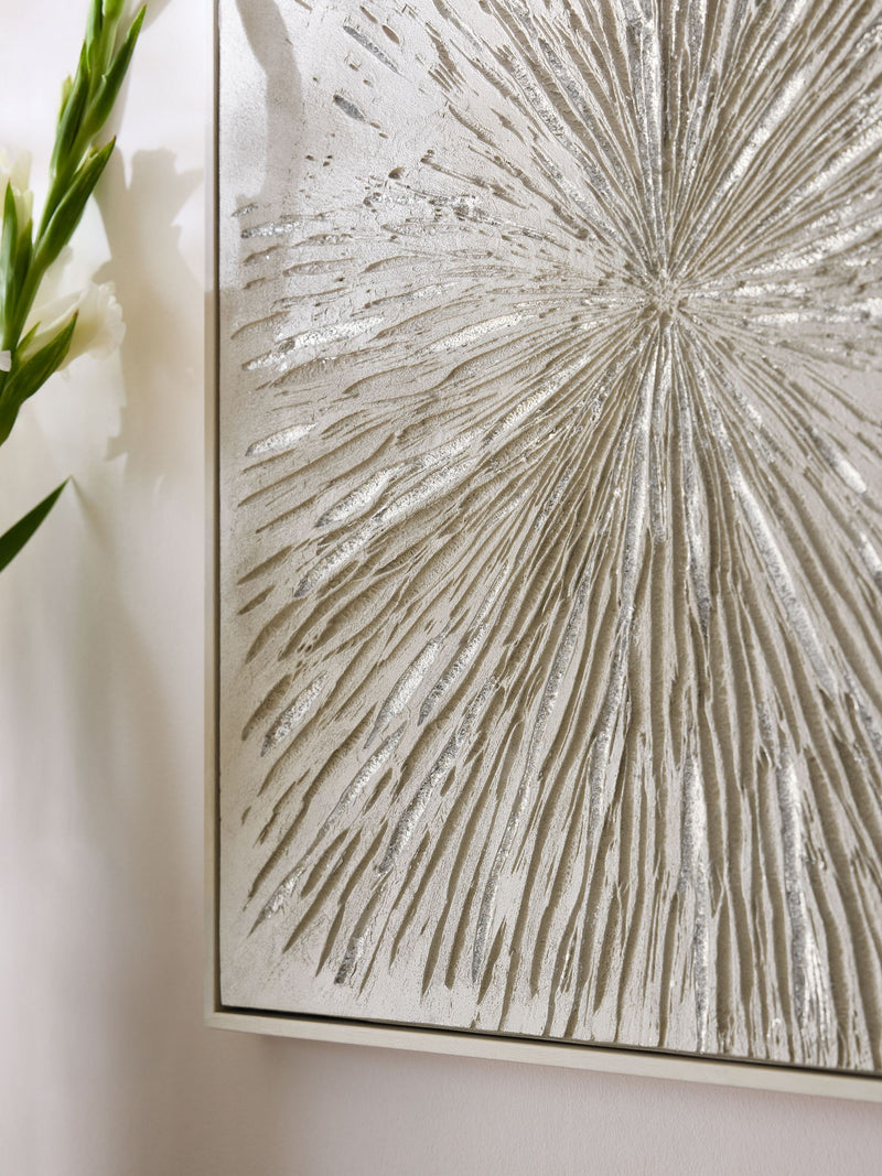 Sosandar Natural Textured Abstract Wall Art