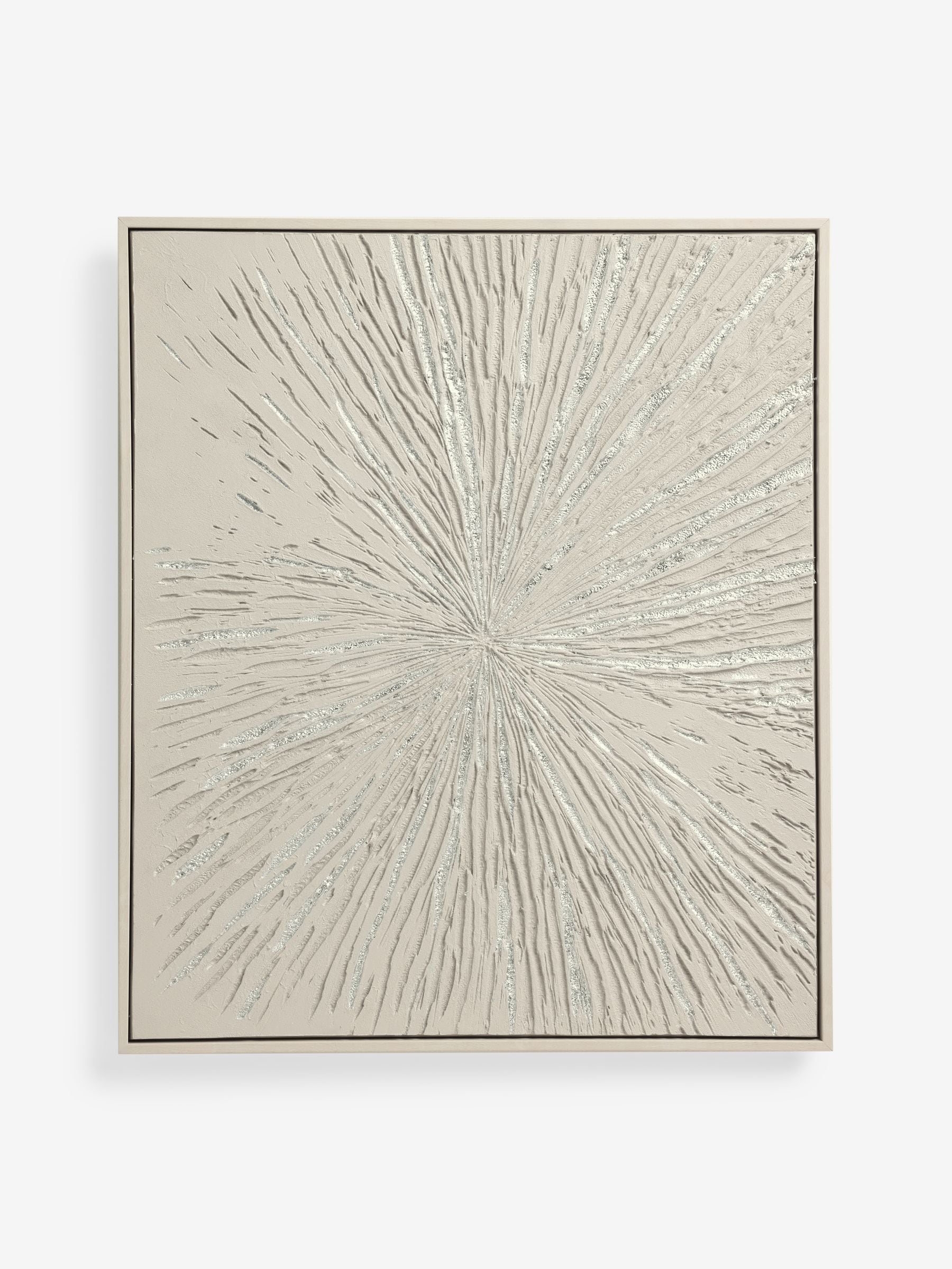 Sosandar Natural Textured Abstract Wall Art