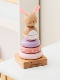 My 1st Years personalised bunny stacker toy, imported from the UK