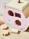 My 1st Years personalised teapot wooden shape sorter (British brand)