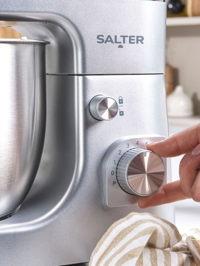 Salter Silver Aspen stand mixer 5-litre (British brand)