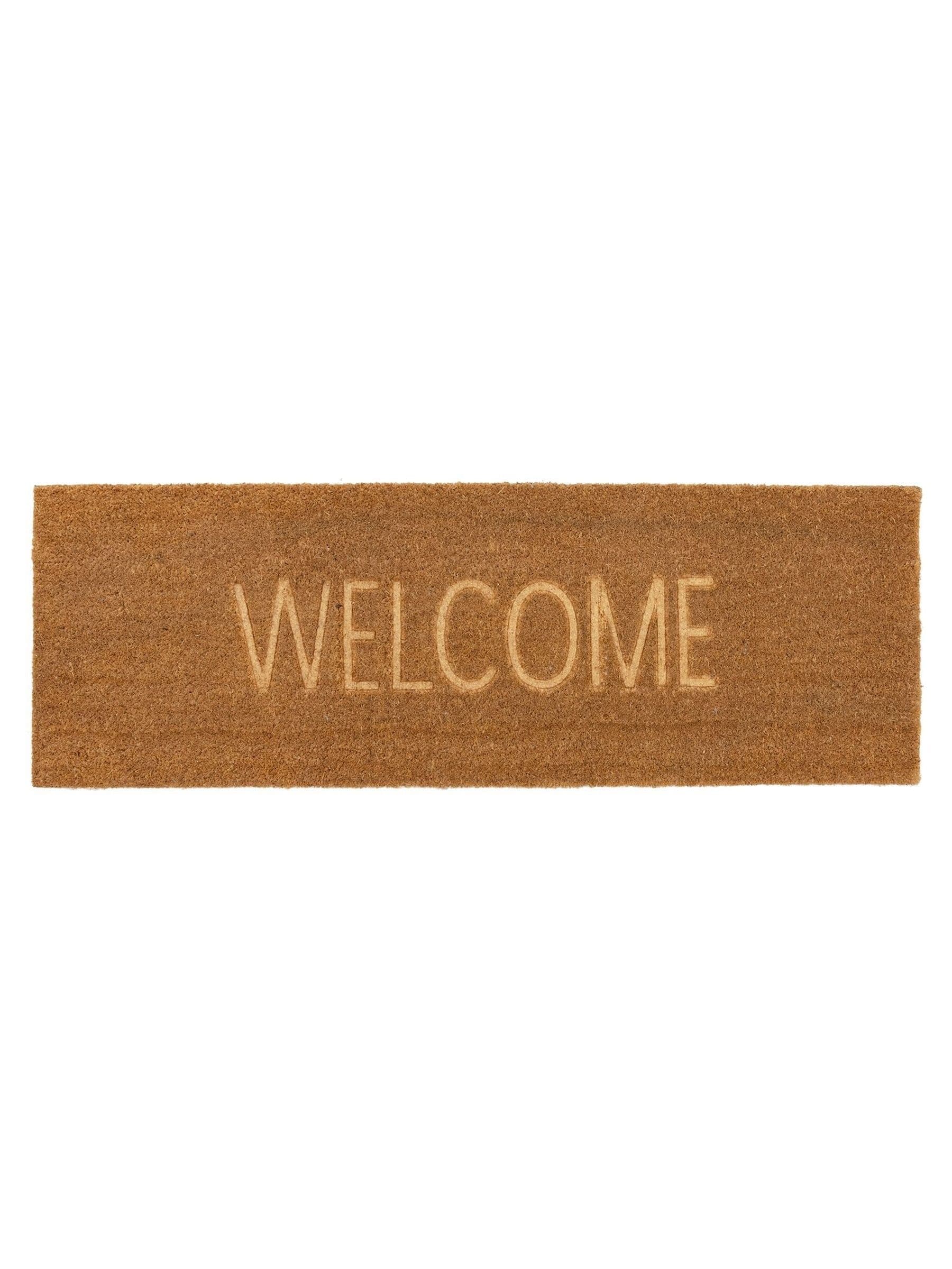 Asiatic Rugs natural coir doormat 40x120cm (British brand)