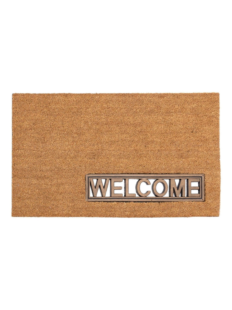 Asiatic Rugs grey coir doormat 40x120cm, imported from the UK