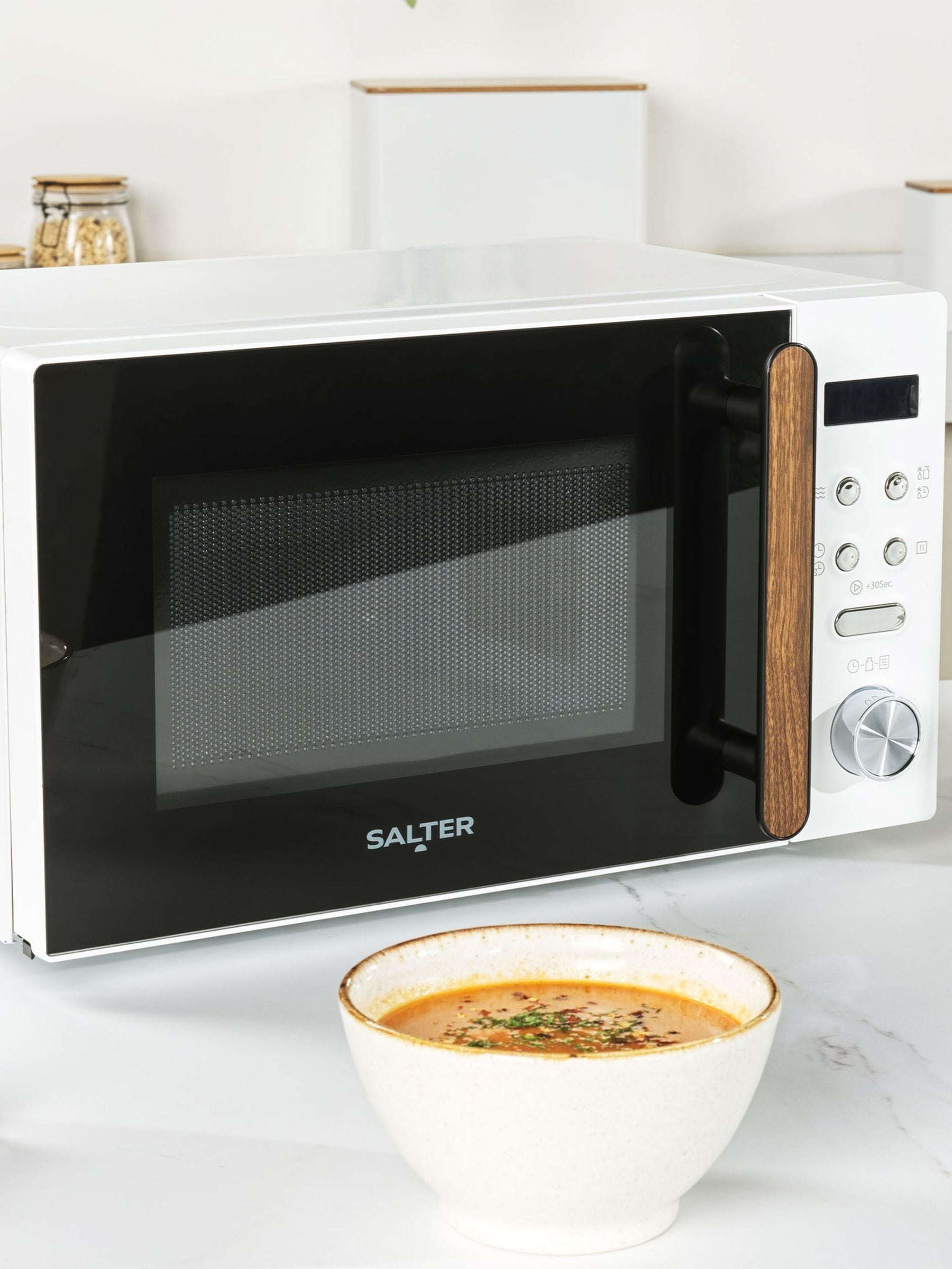 Salter Black Toronto Digital Microwave 20L