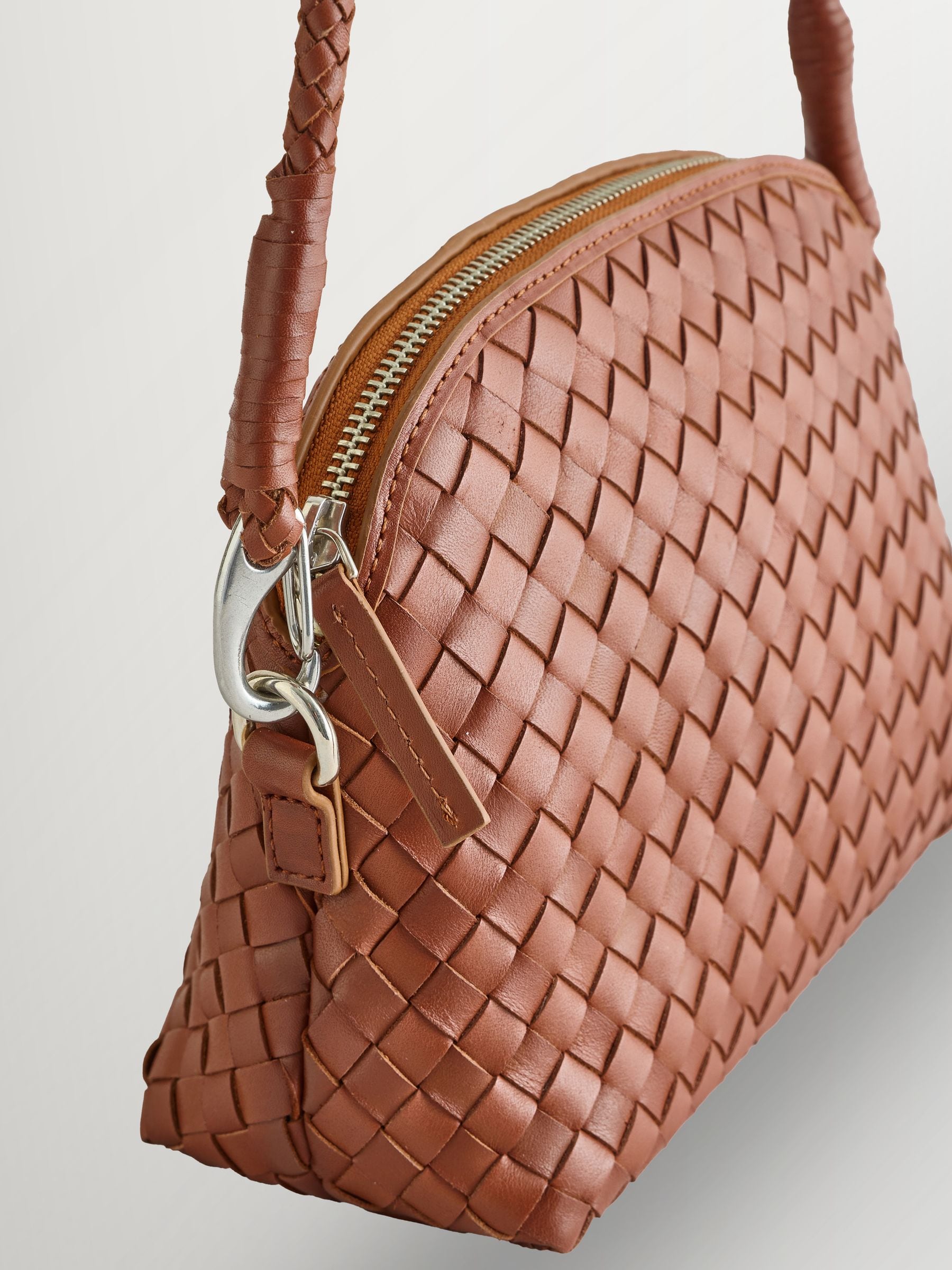 Dragon Diffusion Brown Chunky Fellini Pochette Bag