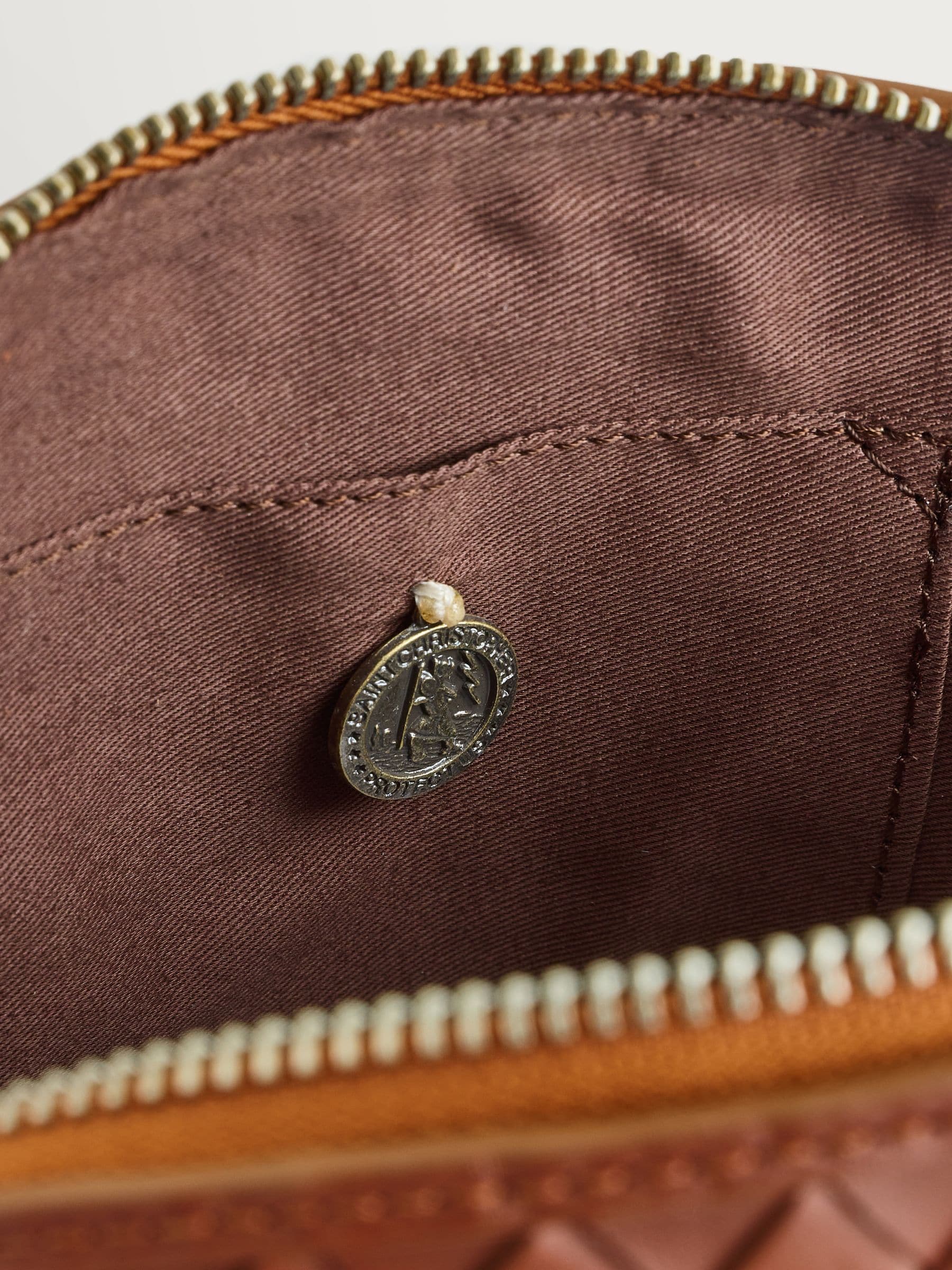 Dragon Diffusion Brown Chunky Fellini Pochette Bag