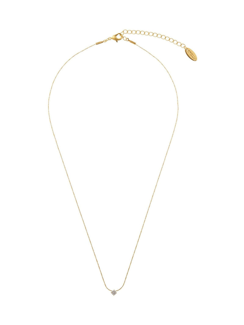 Orelia London gold tone fine stationed crystal collar necklace, imported from the UK