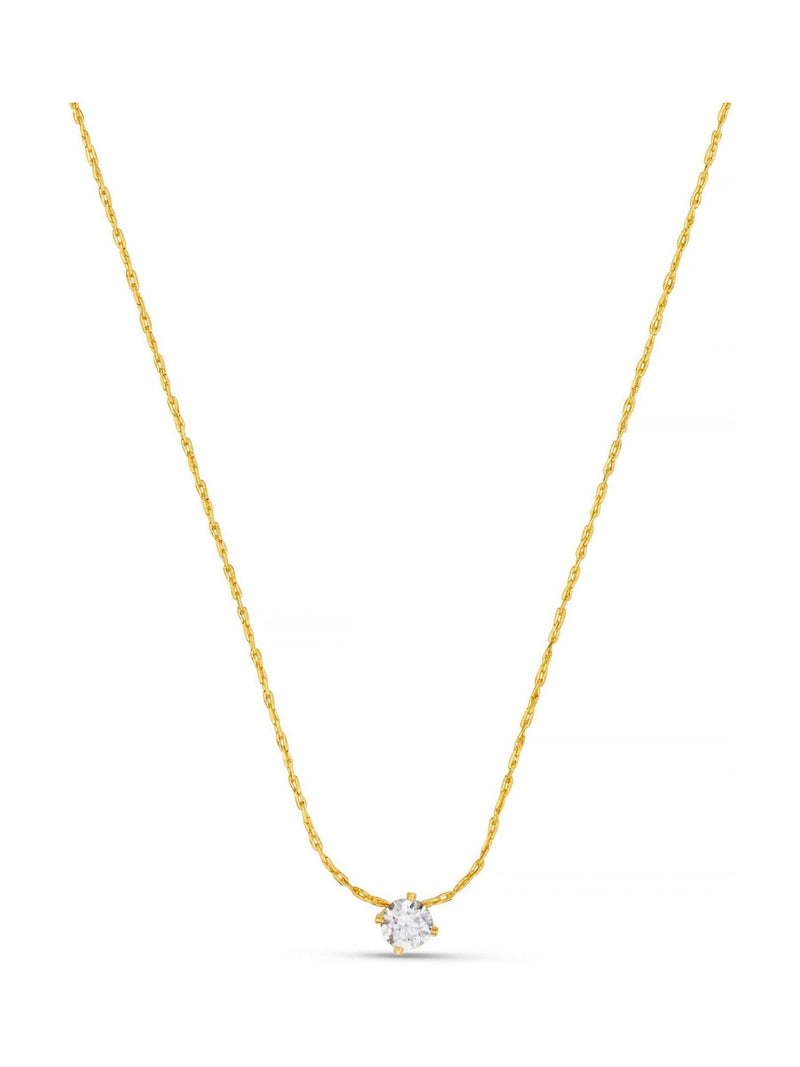 Orelia London gold tone fine stationed crystal collar necklace, imported from the UK