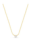 Orelia London gold tone fine stationed crystal collar necklace, imported from the UK