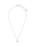 Orelia Gold Tone T-Bar Knot Necklace Fashion Jewellery