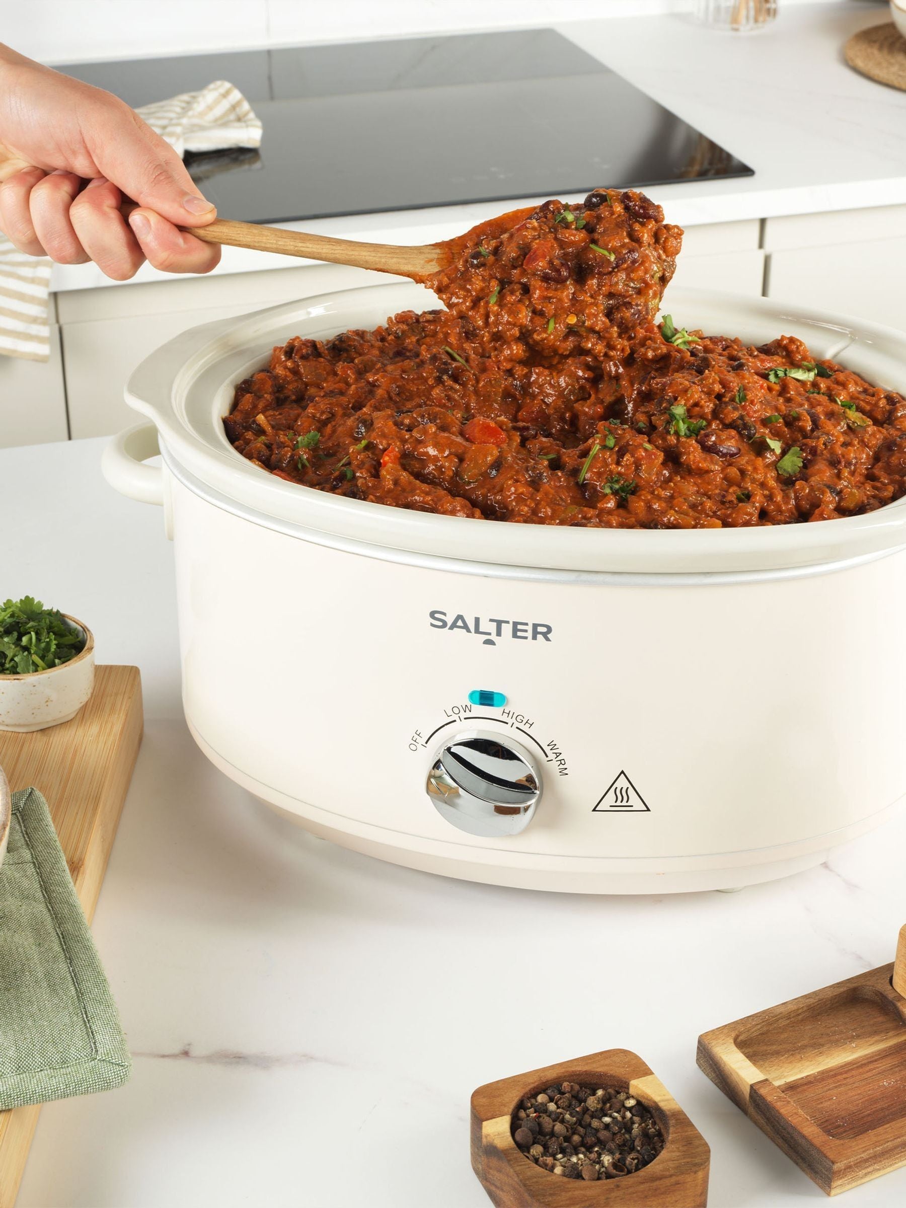 Salter Pink Retro 6.5L slow cooker (British brand)