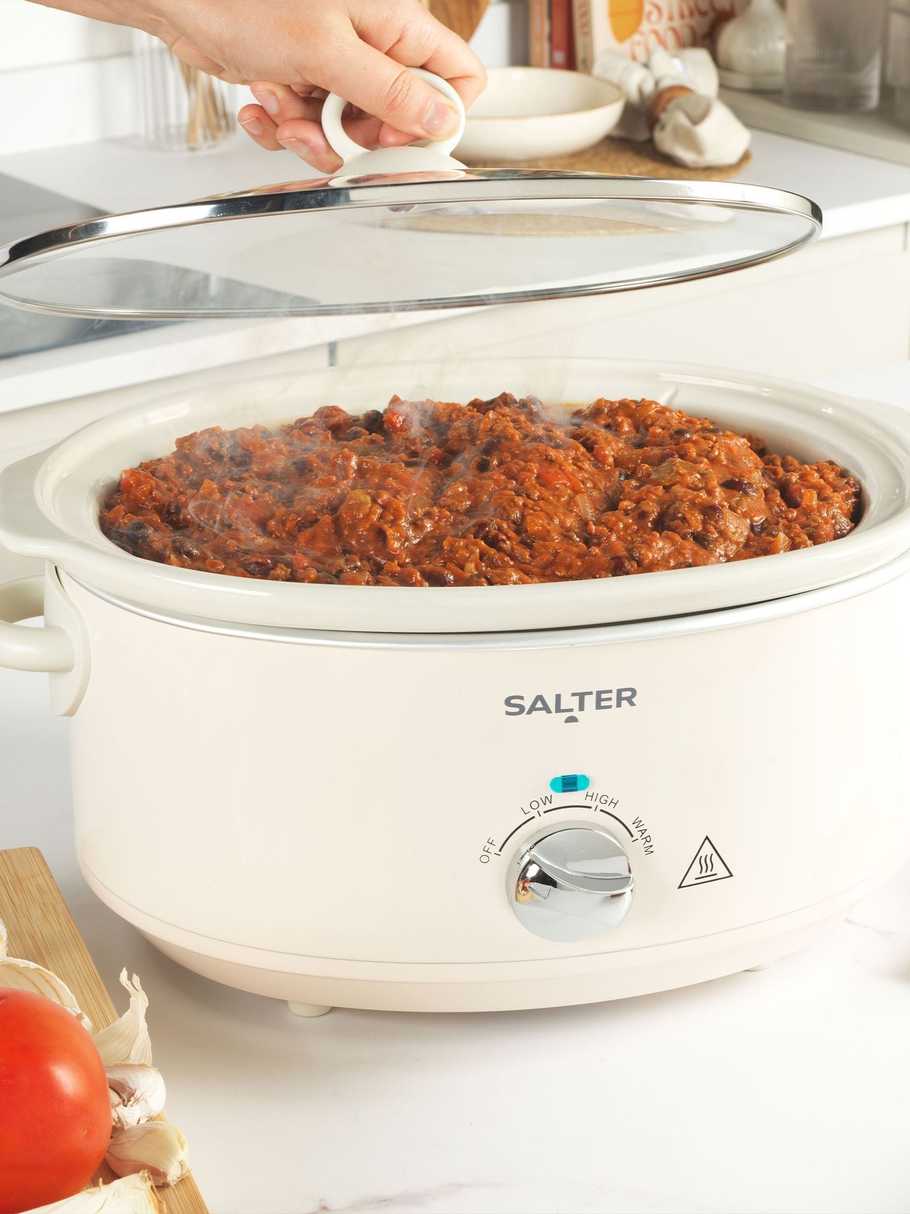 Salter Pink Retro 6.5L slow cooker (British brand)