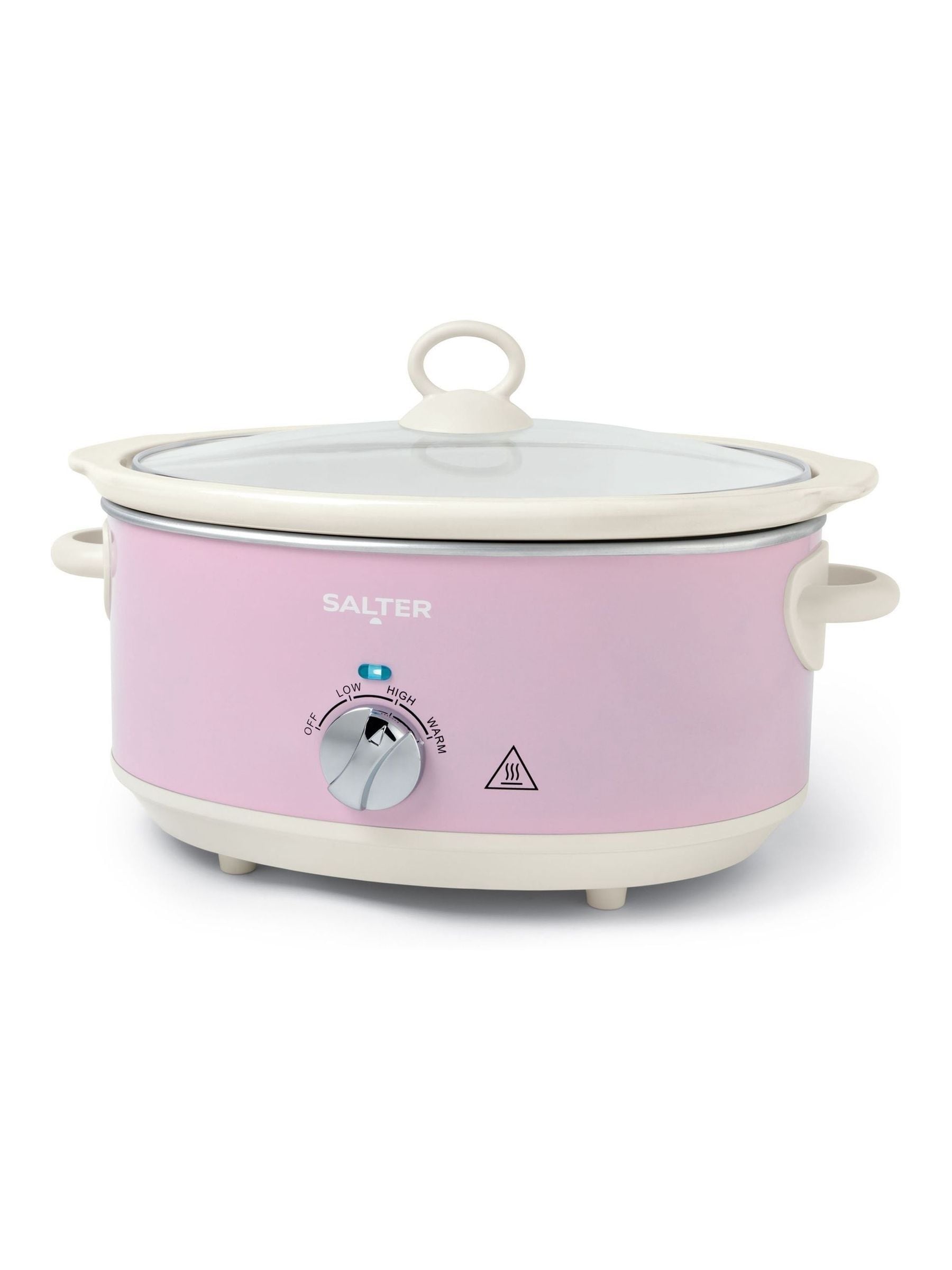 Salter Pink Retro 6.5L slow cooker (British brand)