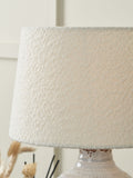 Pacific Lifestyle Martigues boucle tapered cylinder shade, imported from the UK