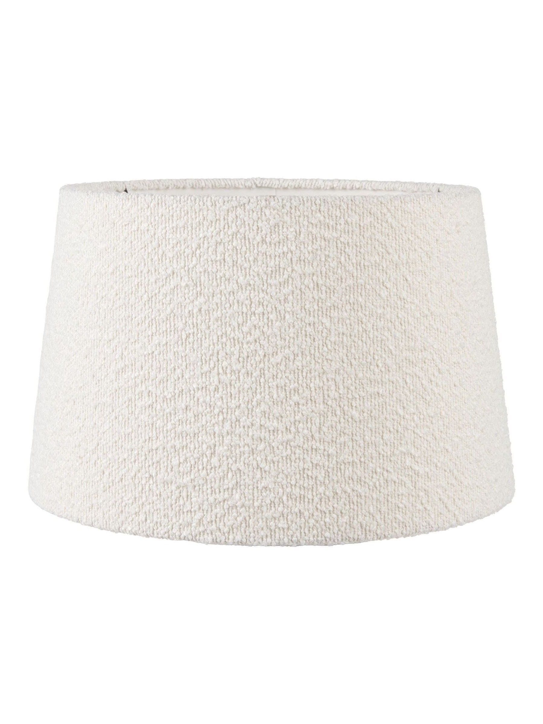 Pacific Lifestyle Martigues boucle tapered cylinder shade, imported from the UK