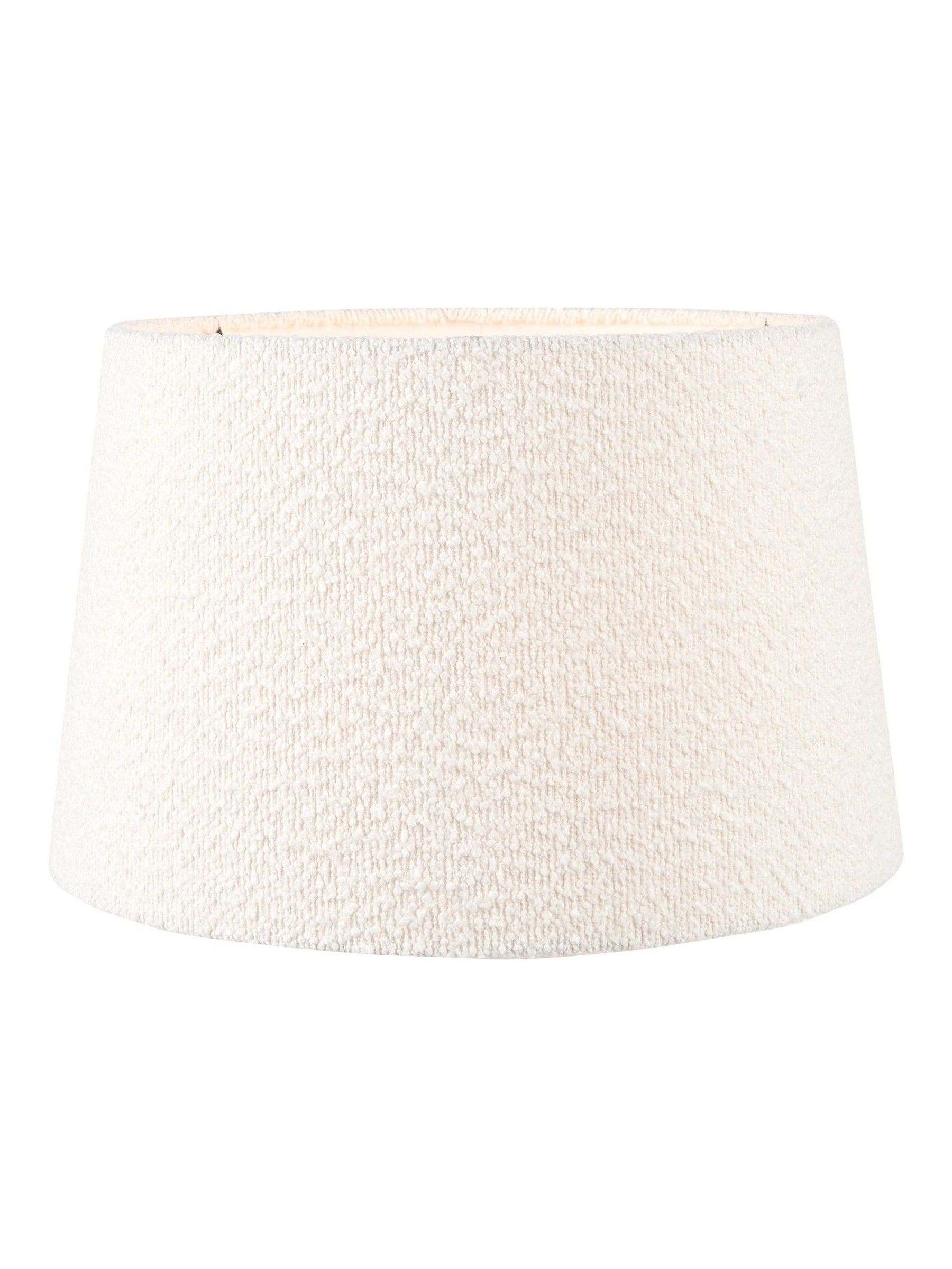 Pacific Lifestyle Martigues boucle tapered cylinder shade, imported from the UK