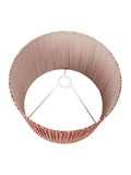 Pacific Lifestyle red Vienna chevron lamp shade, imported from the UK