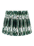 Pacific Lifestyle Izara Ikat lampshade in racing green - British product
