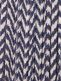 Pacific Lifestyle navy blue chevron mushroom pleat shade - British product