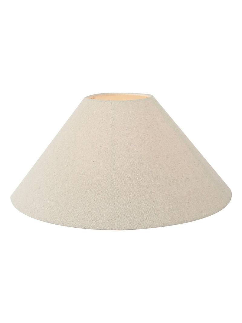 Pacific Lifestyle Harley Slubby Hopsack cotton lampshade, imported from the UK