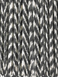 Pacific Lifestyle black geometric mushroom pleat shade, imported from the UK