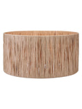 Pacific Lifestyle natural raffia cylinder lampshade, imported from the UK