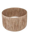 Pacific Lifestyle natural raffia cylinder lampshade, imported from the UK