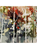 Art Marketing abstract wall art of autumn birch trees, UK version