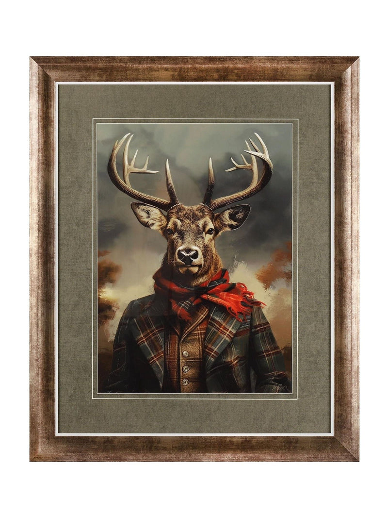 Art Marketing noble stag wall art 62x77cm, UK version