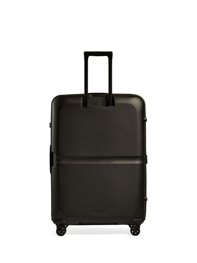 Antler blue large Single Stripe luggage polypropylene shell, UK version