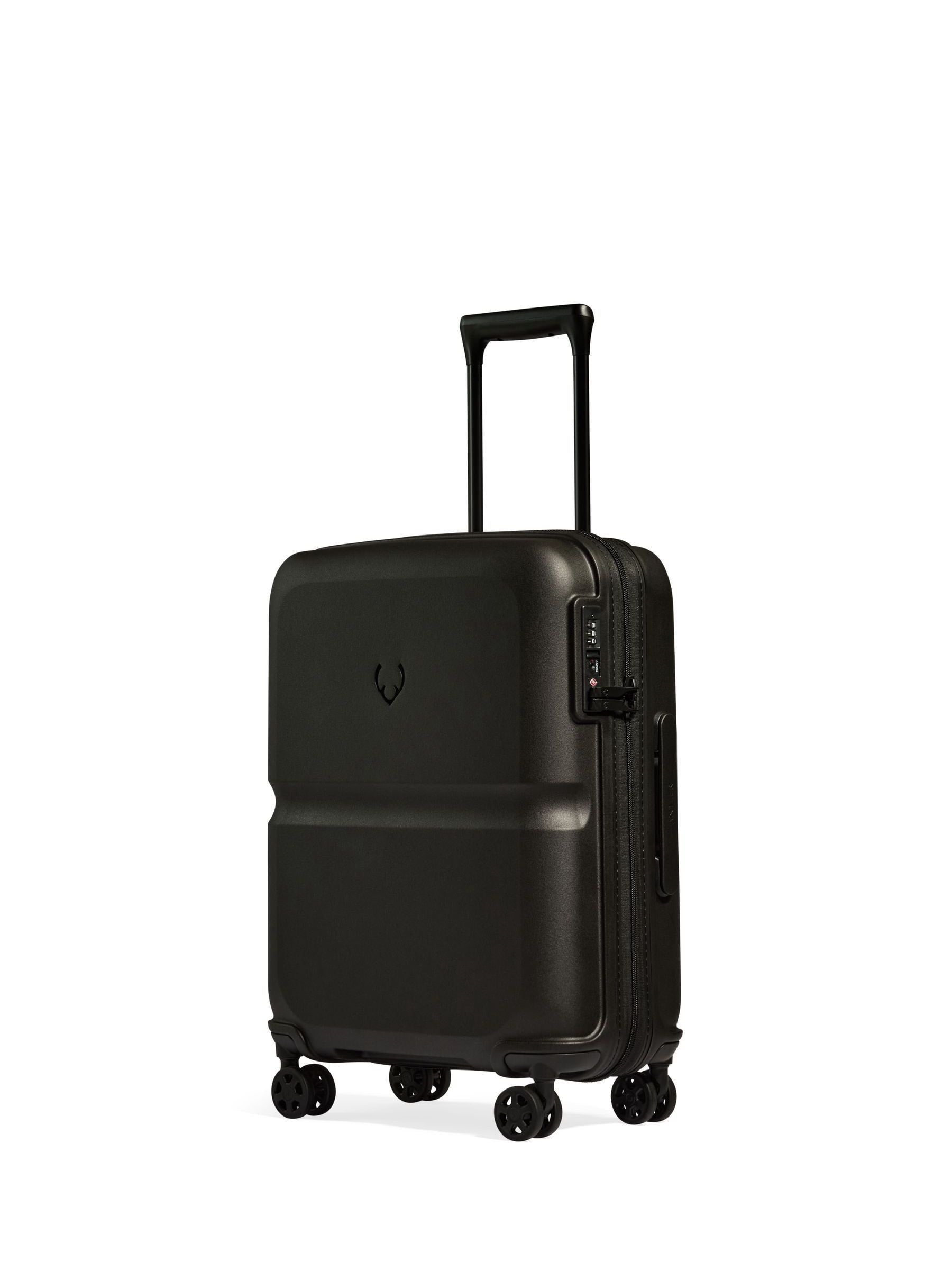 Antler Black Single Stripe Cabin Bag