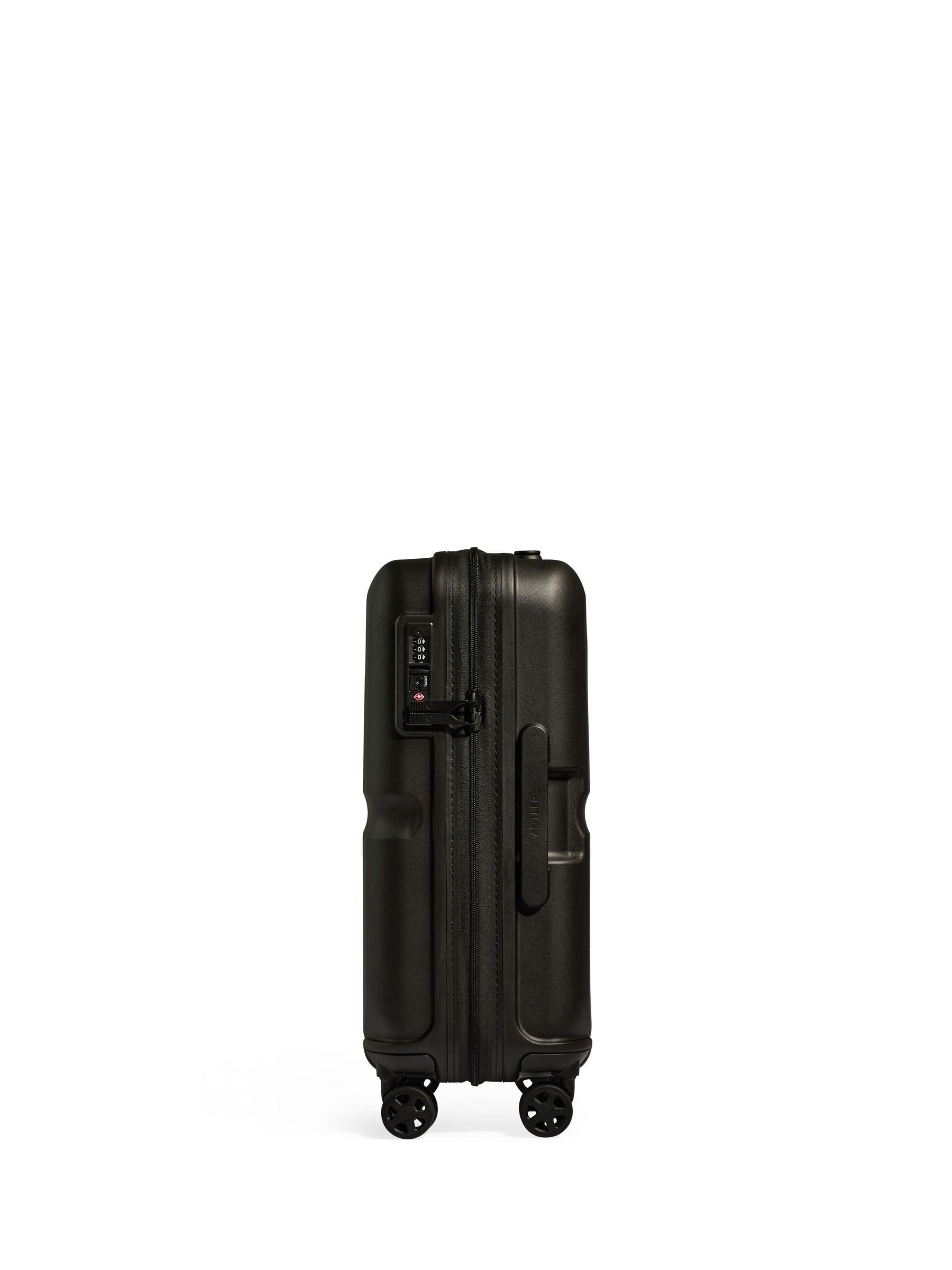 Antler Black Single Stripe Cabin Bag