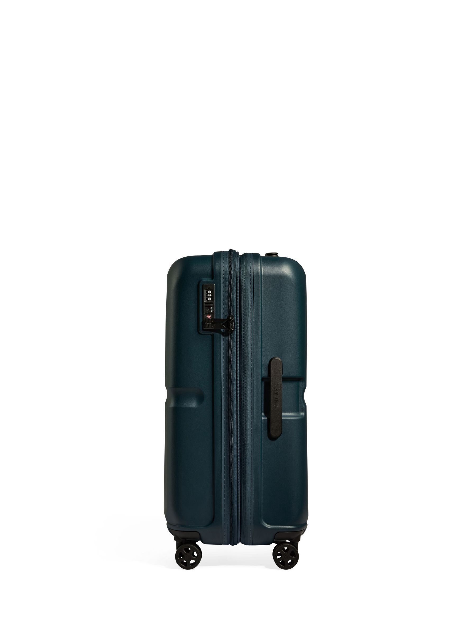 Antler Blue Medium Single Stripe luggage bag (British brand)