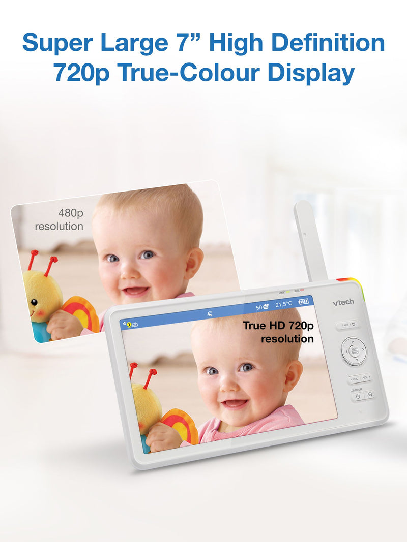VTech 7 inch Full HD baby monitor, UK version