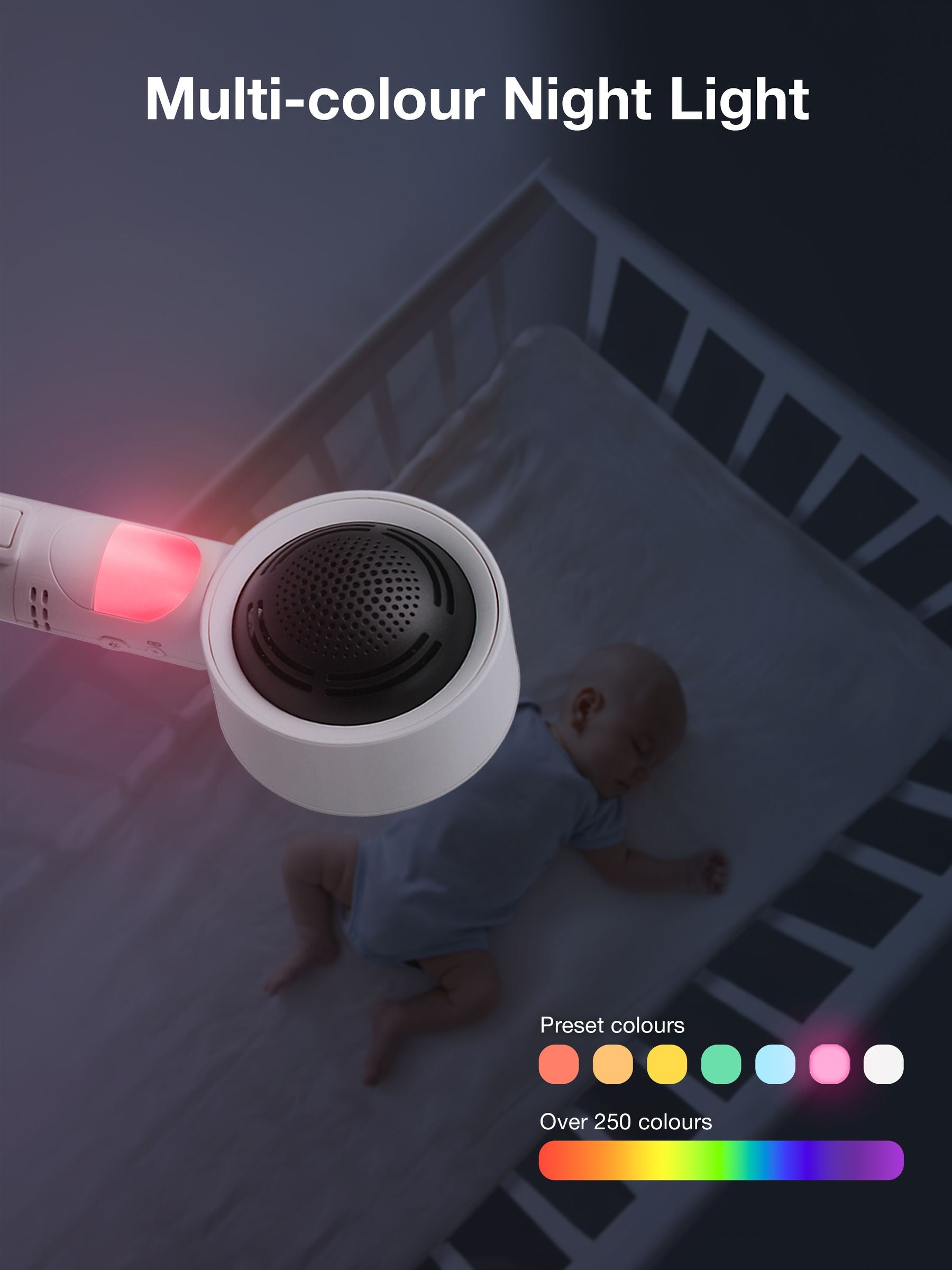 VTech 7 inch Full HD baby monitor, UK version
