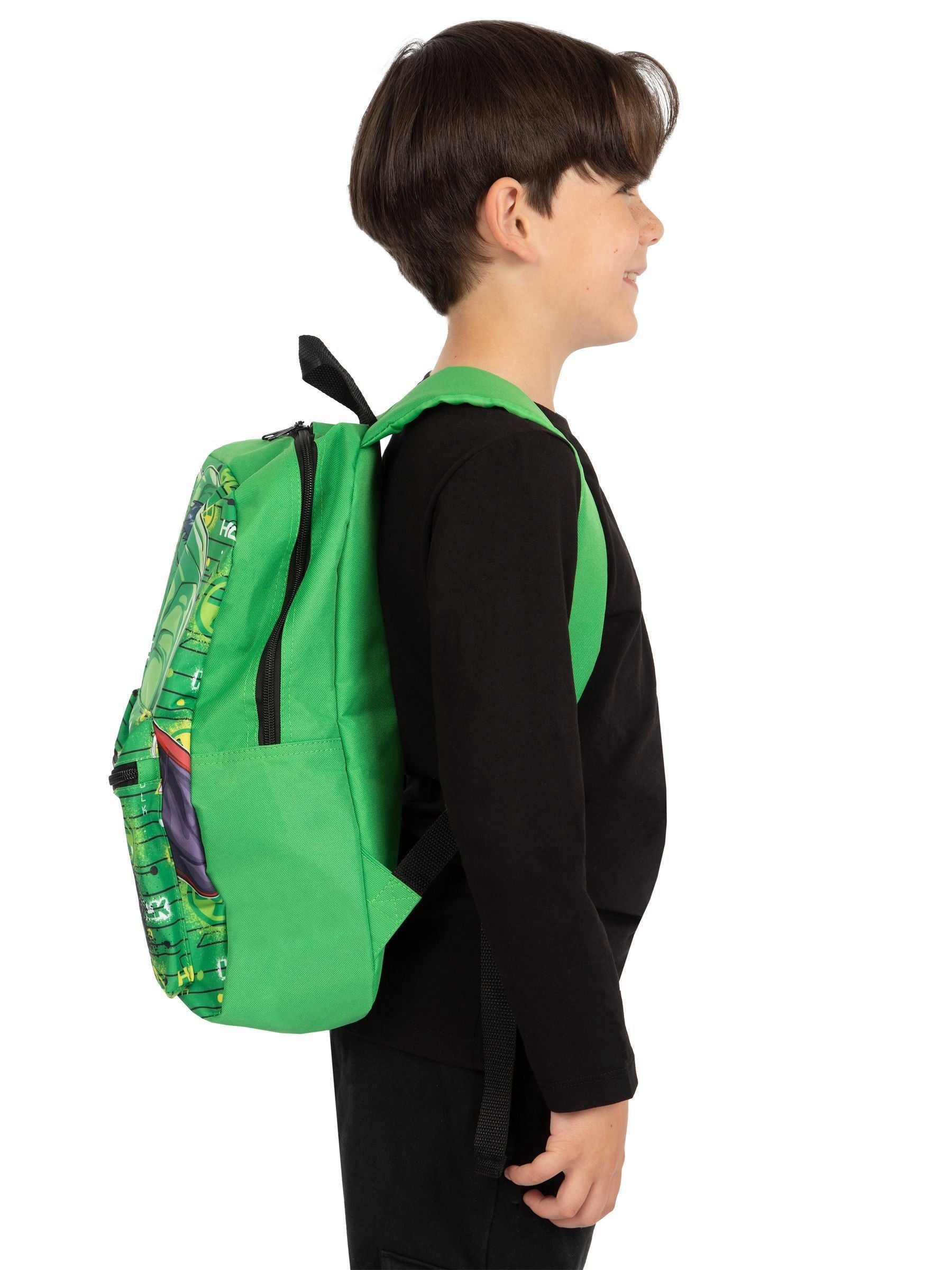 Marvel Hulk backpack set with lunch bag and pencil case (British brand)