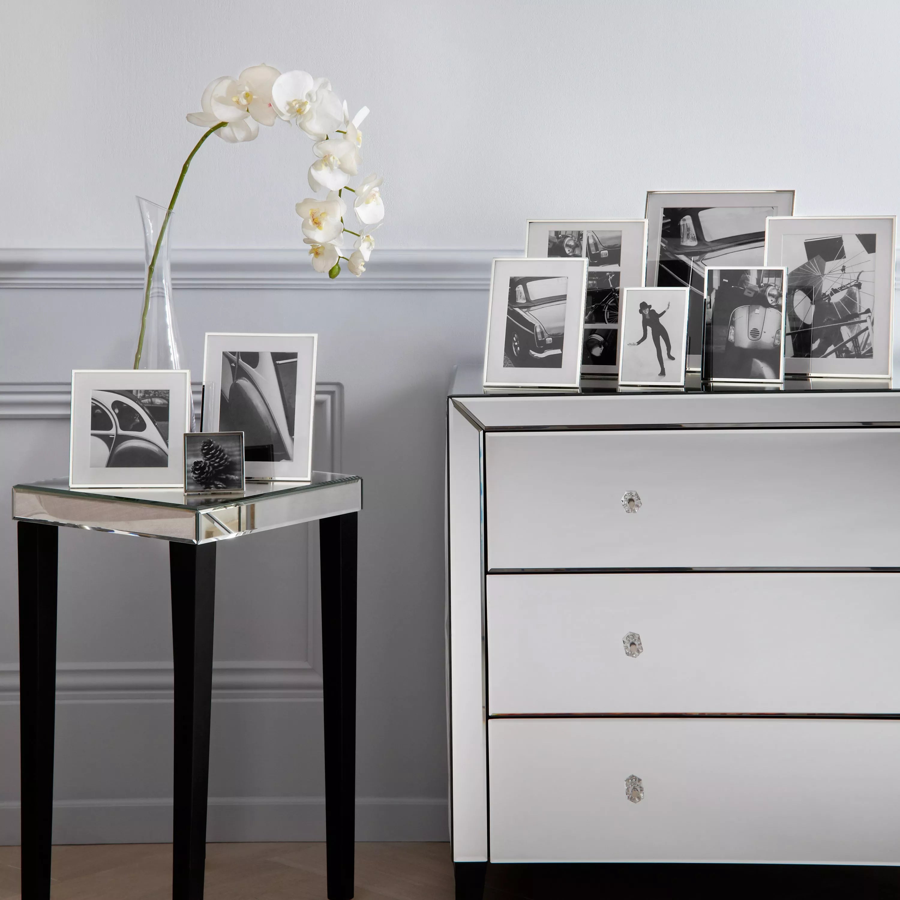 John Lewis Daya silver photo frame 5x5 inches, UK version