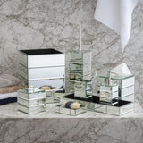 Robert Welch Burford bathroom shelf stainless steel glass, imported from the UK
