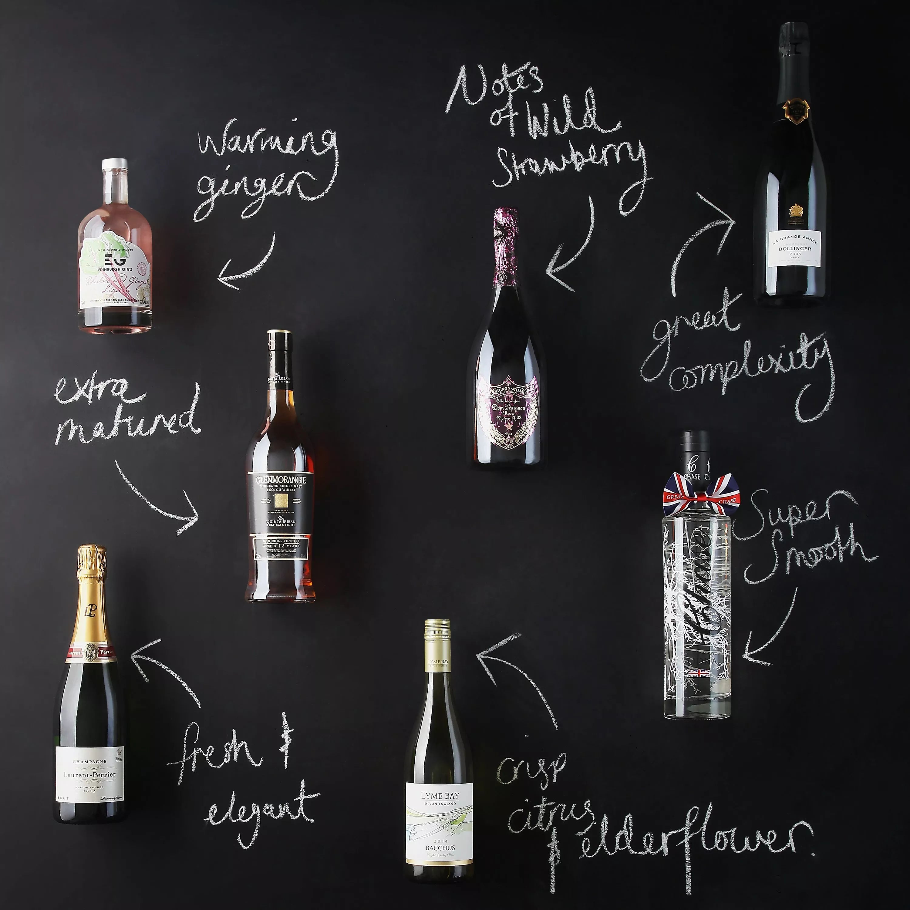 Laurent-Perrier Brut Champagne with silver ice bucket 75cl, UK version