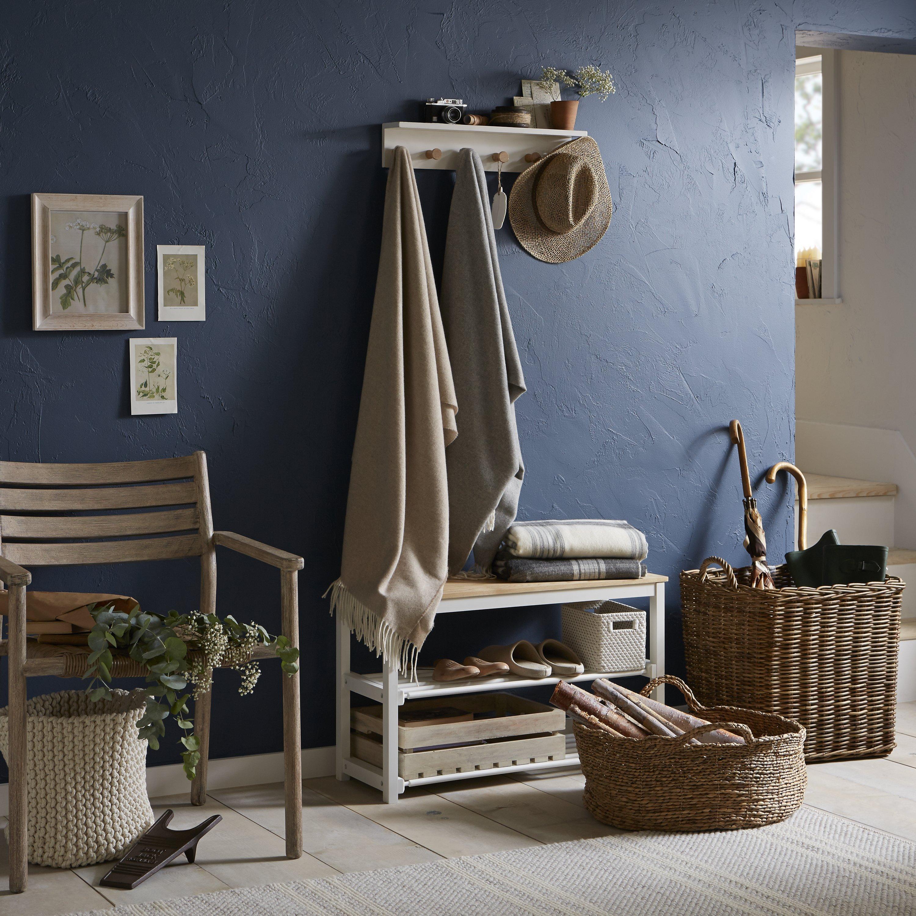 John Lewis rattan storage box medium size - British product