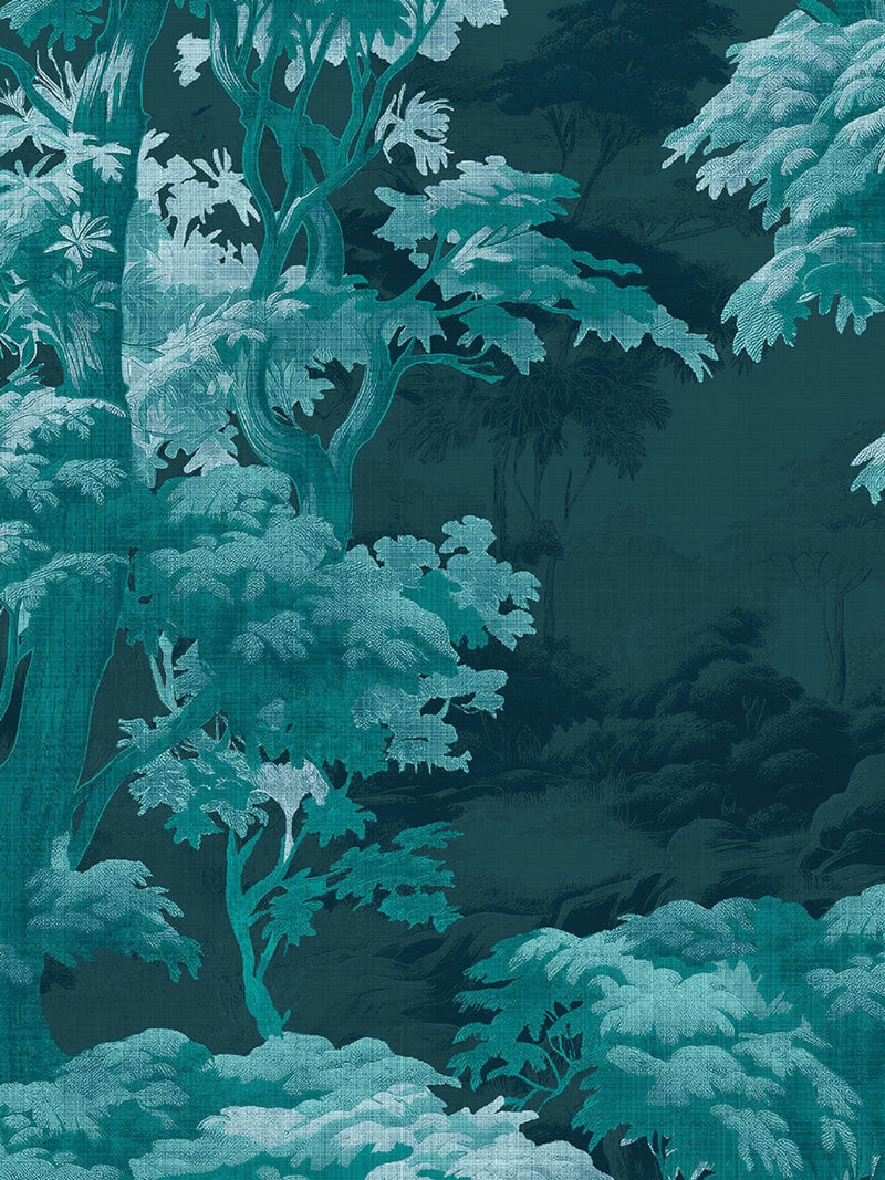 Graham & Brown Midnight Bobart's Garden wallpaper 10M, UK version