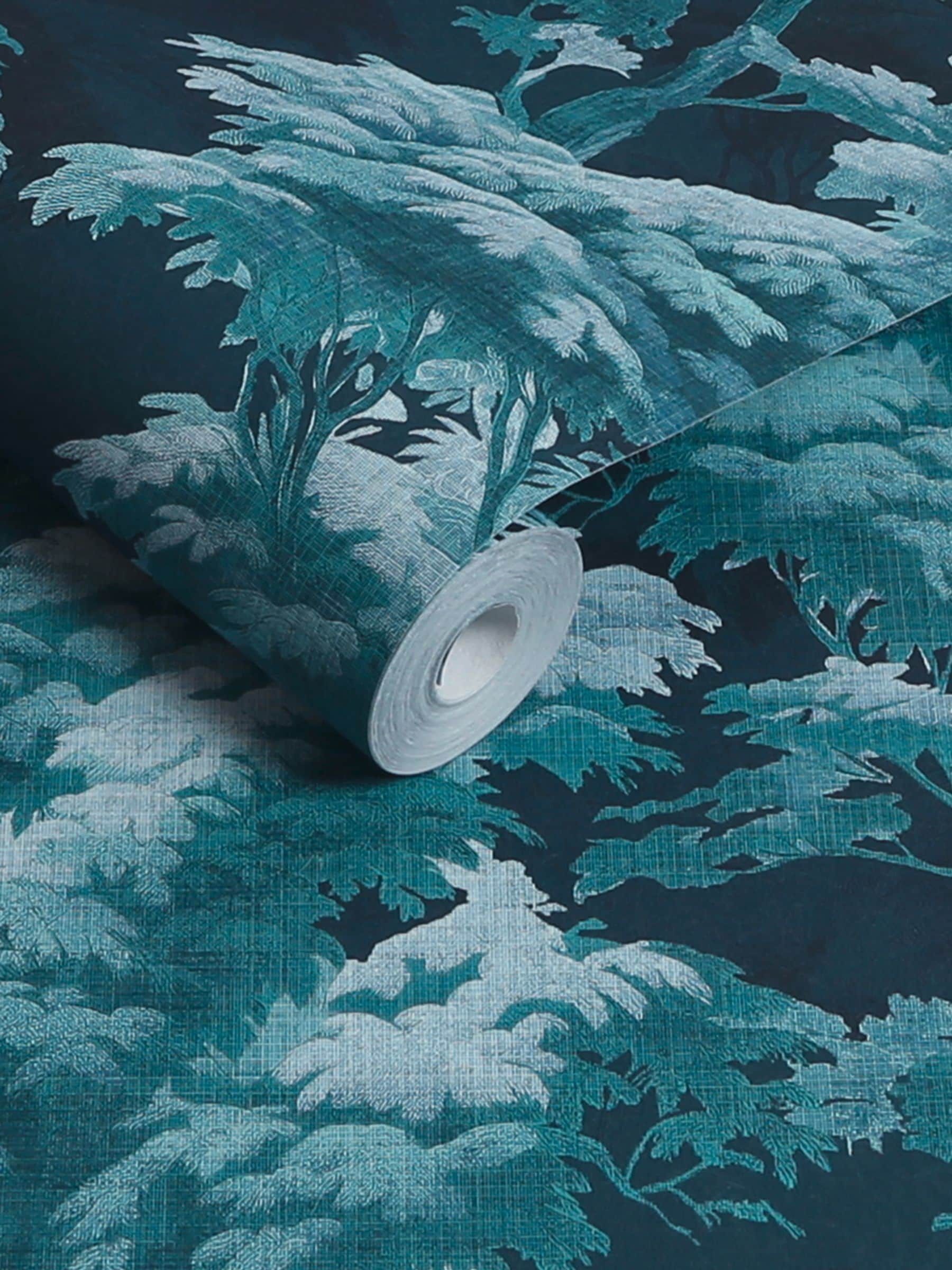 Graham & Brown Midnight Bobart's Garden wallpaper 10M, UK version