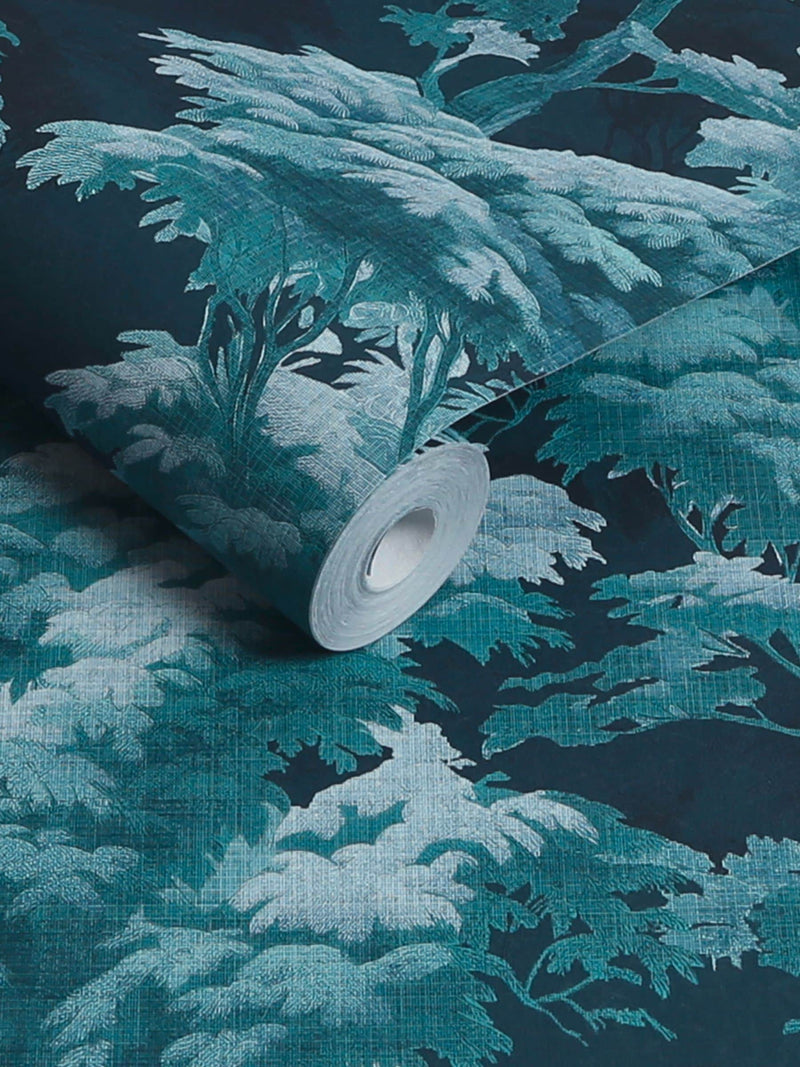 Graham & Brown Midnight Bobart's Garden wallpaper 10M, UK version