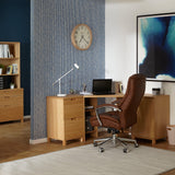 John Lewis Abacus narrow filing cabinet FSC oak - British product