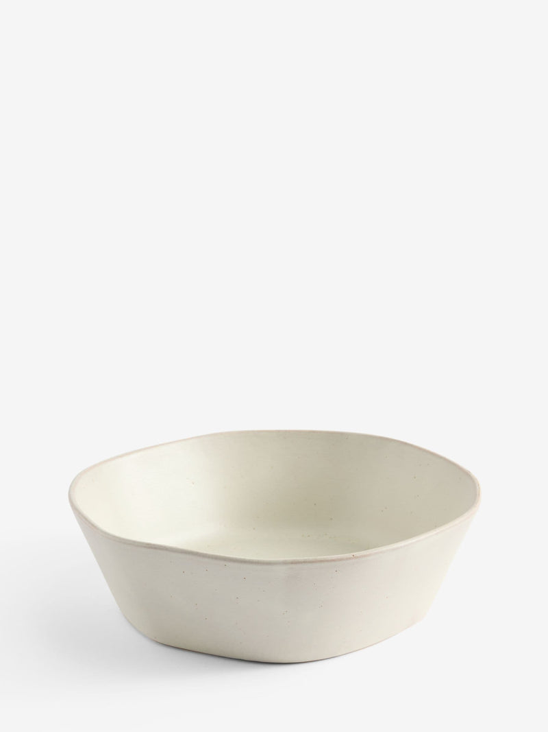 Lana natural serve bowl 27.5cm - British product
